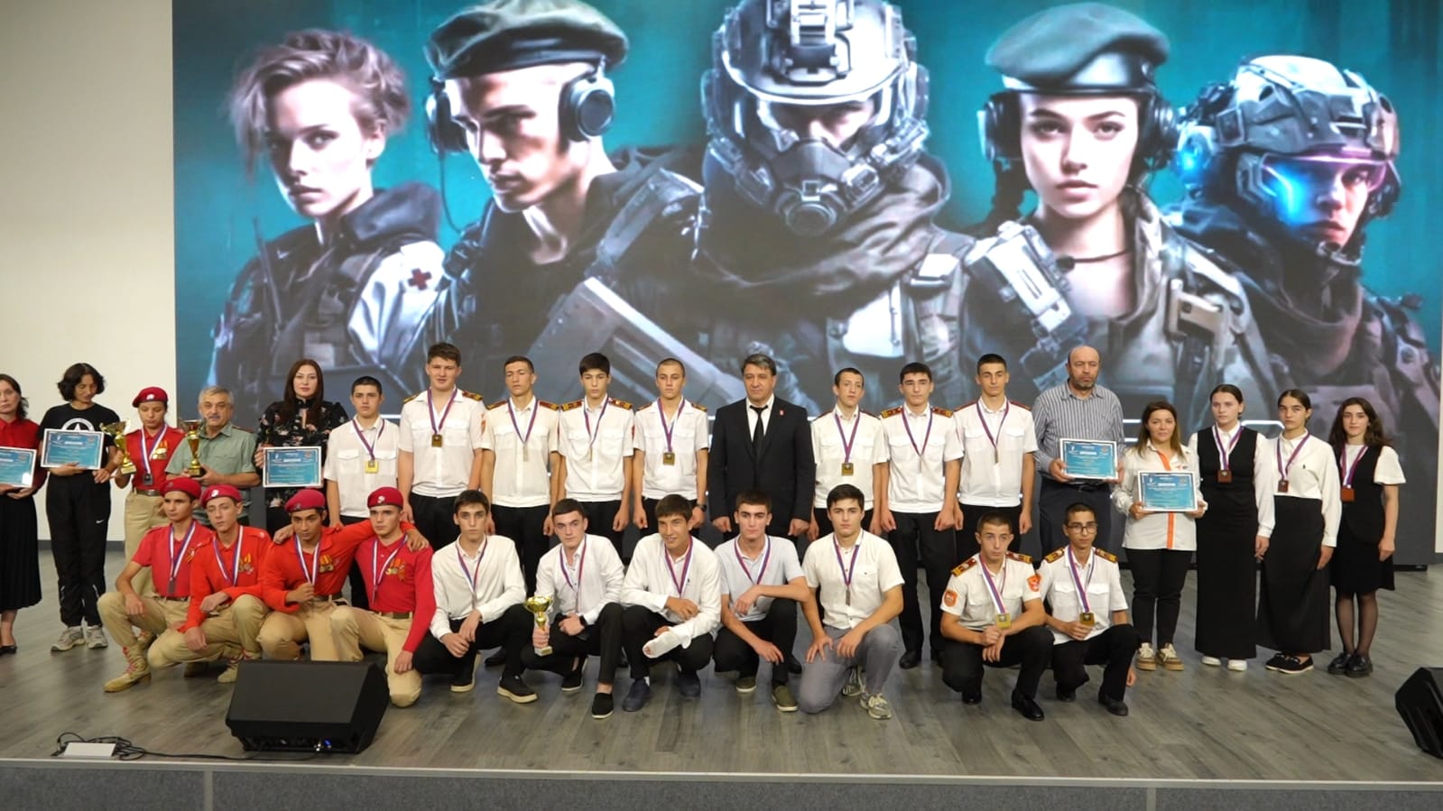 Джамбулат Салавов принял участие в акции «Наш мир без террора» в Махачкале.