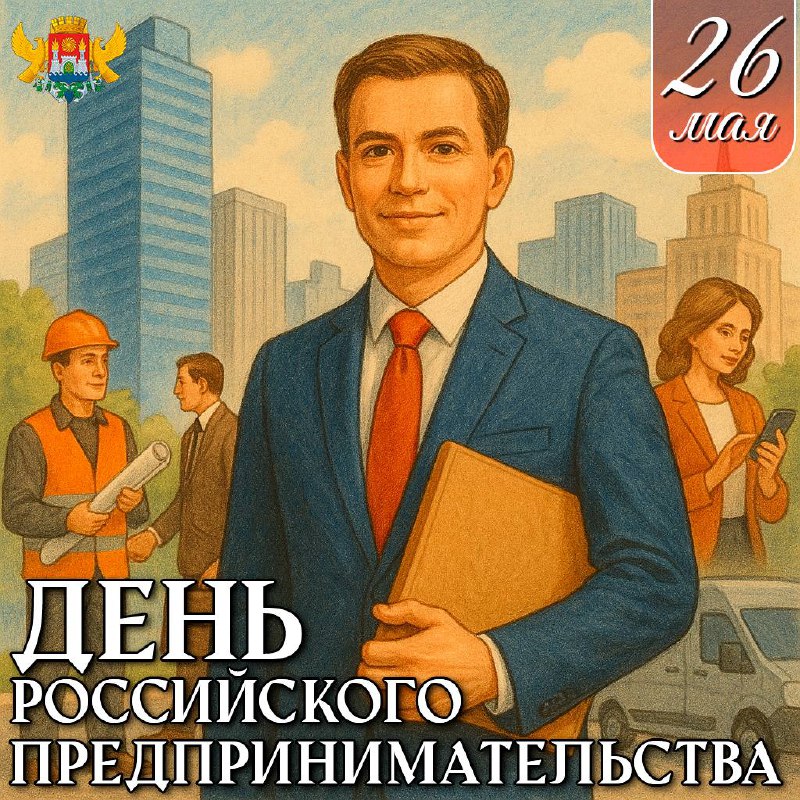 Поздравление главы Махачкалы Юсупа Умавова с Днем российского предпринимательства.