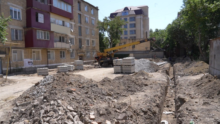 В Махачкале в текущем году благоустроят 13 дворовых территорий и 4 общественных пространства. В Махачкале в текущем году благоустроят 13 дворовых территорий и 4 общественных пространства.