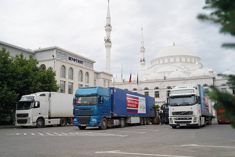 Минтранс Дагестана направил более 150 тонн гуманитарной помощи новым регионам России. Минтранс Дагестана направил более 150 тонн гуманитарной помощи новым регионам России.